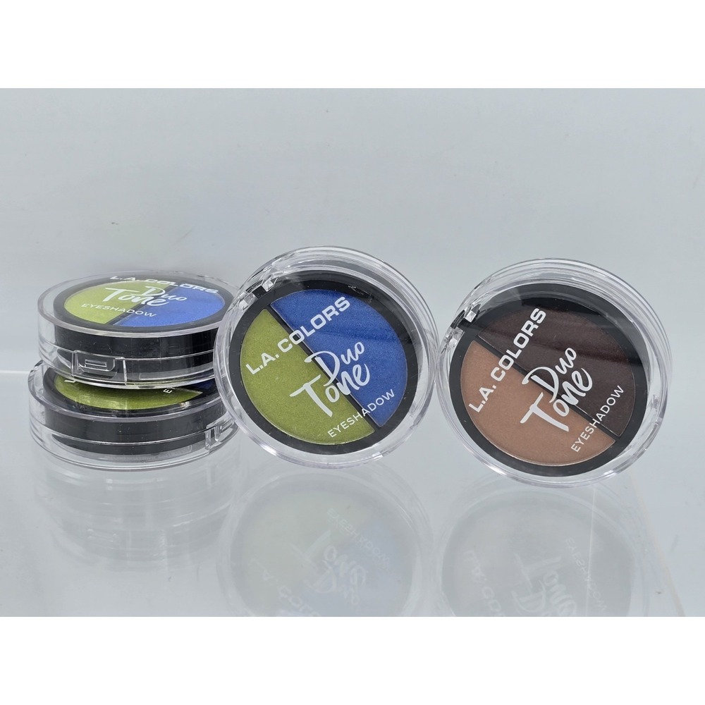 4‎ Lot L.A. COLORS Duo Tone Eyeshadow - Color Escape (3) & Superstar (1)
